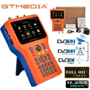 DVB-S2X/S2/S/T2/T/C/ATSC-C H.265 Pro2 stöder ACM 2.4G WiFi GTMedia V8 Finder Pro 2 Max Meter Satellite Signal Satfinder