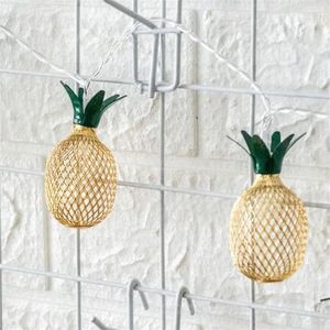 Stringhe 10 Led 1.5m Stringa Luce Calda Lampada da Notte Est Camera da Letto Ananas 2024 Pografia Puntelli Decorativi