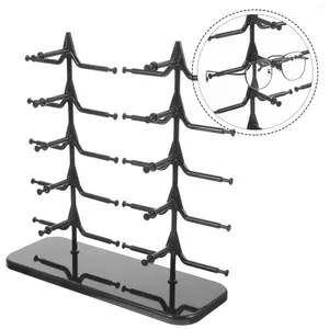 Decorative Plates Glasses Display Stand Sunglasses Holder For Multiple Eyeglasses Rack Pp Holders