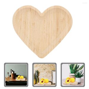 Decorative Figurines Wooden Pallets Small Tray Bread Key Trays For Food Large Multi-function Dessert