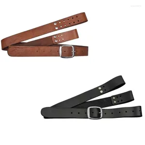 Paski Role Medieval Belt TALIST ELEGANT TALISTRAP MĘŻCZYZNA KOBIET W PŁYTY 3-DROGLOWY Miecz Cosplay Costplay Drop