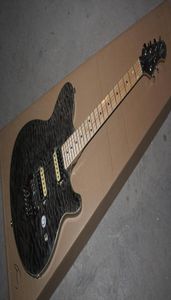 2014 NOWY MUZYKA MUZYKA ERNIE BALL AXIS 6 Strings Grey Quilt Maple Finger Board Guitar2837094