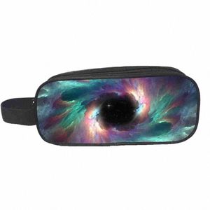 Galaxy torebki spersonalizowane kobiety mężczyźni nastolatki chłopcy Dziewczyny Kid Toddler School Casual Pencil Case Torebka torba R2T8#