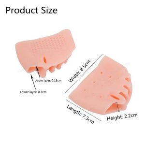 Padrocaduras Anterior Pads Busca de silicone de sapato ortopédico Sapacos de sapatos ortopédicos Mulheres do dedo do pé dos produtos para os produtos para os produtos para os produtos para os produtos