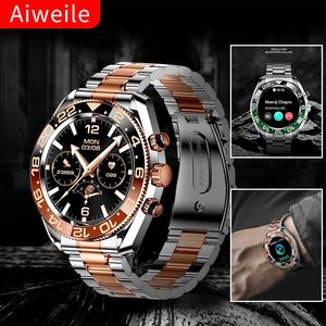 Aiweile-AW35 Luxus-Smartwatch für Herren, militärisch, wasserdicht, Bluetooth-Anruf, digital, Sport, Business, Smartwatch, Geschenk 240327