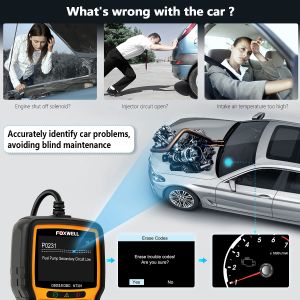 Foxwell NT301 OBD2 CAR Diagnostic Scanner Проверка информирования кода света двигателя Professional OBD2 Инструменты для диагностики.