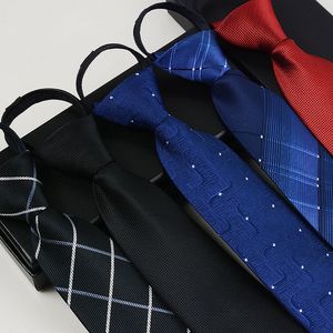 Zipper Neck Day 48*8cm Father's Colors Free Stripe 66 Lazy For Wedding Party Tie Men's Christmas Gift Necktie T Fedex Bjdge