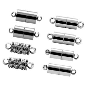 2 Sets/Lot Magnetic Clasps for Jewelry Making DIY Bracelet Necklace Magnet Clasp Connector Buckle Fasteners Accessories