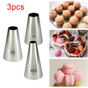 Baking Tools Round Icing Piping Nozzles DIY Cream Writting Cake Decorating Tips Macaron Cookies Pastry For Cakes