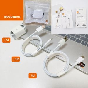 Original Xiaomi 6A 120W 67W USB Typ C Kabel Turboladdningstråd Mi 14 13 12 11 9 Pro Redmi Note 13 12 Pro Plus Poco F5 X5 Pro 5G