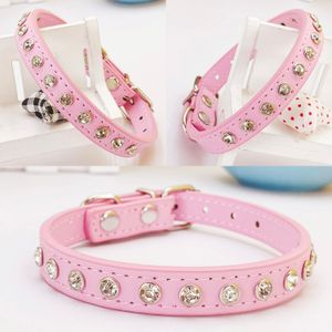 Fashion Ins Hot Bling Cat Cllar Cute Dog Kołnierz z diamanti dla kotów Małe psy