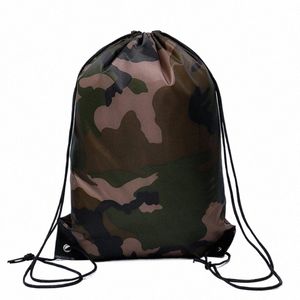 1PC Camoue Backpack Torba na gimnastyczne torbę Travel Sport Outdoor Storage Bag Lightweight Came Torki na zewnątrz I9HX#