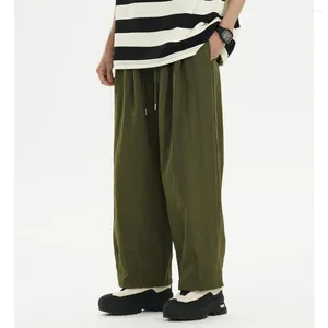 Pantaloni da uomo Primavera Estate Streetwear giapponese Moda larghi casual gamba larga Cityboy Outdoor Cargo Pantaloni Harem da donna