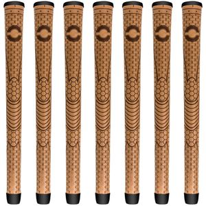Ручки для гольфа стандартного размера, темно-серые ручки для клюшки для гольфа, железные деревянные ручки из полиуретана, 10 шт./компл. 240323