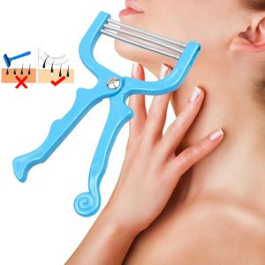 1~10PCS Facial Hair Epilator Safe Handheld Spring Roller Women Facial Hair Removal Epilator Face Care Massager Beauty Epilator