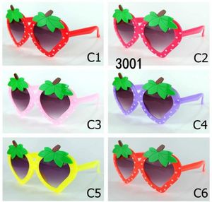 Fashion Kid Sunglasses UV400 Strawberry Shaped Kid Sun Glasses Girls UV400 Baby Sun Glasses Cute Eyewear Shades Goggles4685068