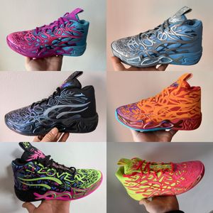 Lamelo Ball MB02 MB1 MB03 MB04 Rick Morty Basketball Shoes Homens homens para venda desequilíbrio Hornets Hills Queen City Sport Shoe Sneakers US4.5-US12