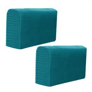 Stol täcker 2st/packmöbler armstödskydd skyddande stretchig vilstol non slip för soffa fåtölj armlock vardagsrum soffa