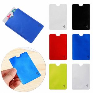 1/5st RFID Card Holder Anti Thief Aluminium Blocking Protect Case Cover Bank Kreditkort Täck Säkerhet SMART LÄSER STAKTAG E4XB#