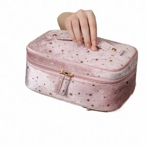 high Capacity Outdoor Girl Makeup Bag Women Cosmetic Bag Toiletries Organizer Waterproof Female Storage Make up Cases O43C#