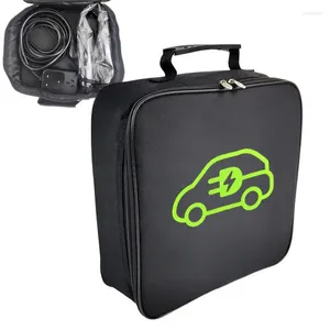ストレージバッグジャンパーケーブルバッグ防水電気自動車充電器炎のリターダントツール