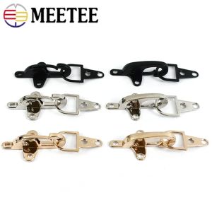 5/10pcs 4cm/5cm Metal Bucklelellele Connector Clip Clasp gancho de gancho de bagagem de salta cinta de cinta Diy Acessórios de hardware de costura