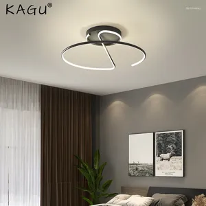 Luzes de teto kagu sala de estar lâmpada led lustres iluminação interior luminária cozinha lustre lâmpadas branco cromo decoração para casa