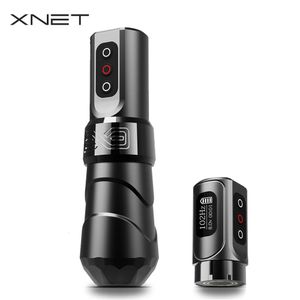 XNET FLUX MAX Drahtlose Tattoo-Maschine, rotierender Stift, kernloser Motor, 2400 mAh Batteriekapazität, LED-Digitalanzeige für Künstler 240327