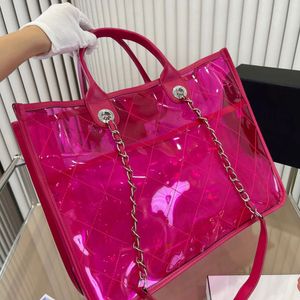 Luxury Bag Handbag Designer Classic Handbag High Quality 2-Piece Set Transparent Fashion Women's Leather Women's Handbag Retro Shoulder Bag Crossbody Bag 02