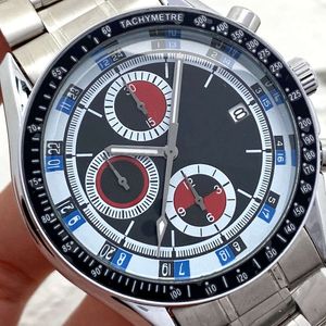 European Brand Six Needle Full Function Quartz Chronograph Men's Business Stainless Steel Strap Fashion Watch