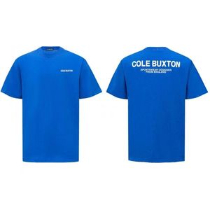 TAG 1; 1 양질의 COLE BUXTON T SHIRTS 남성 반바지 반바지 반바지 여성 Cole Buxton T 셔츠 남성 여성 고품질 클래식 슬로건 인쇄 상단 Teejmow