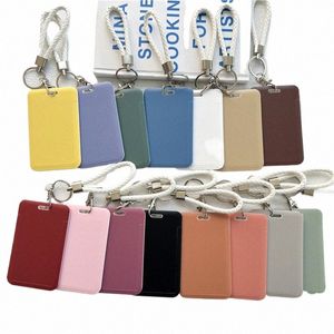 1PC MACAR BUS -ID -kortskydd Omslag Student Meat Keyring Card Campus ACC Dörr Kreditkort Holder Bag Set Key Chain C9vt#