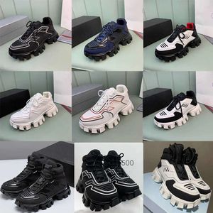 P Sneakers Platform Shoes Stylist Shoes Runner Trainers 19Fw Capsule Series Camouflage Black Lace Up Rubber No40 Brand Mens Cloudbust Thunder With Box 338 OUWV