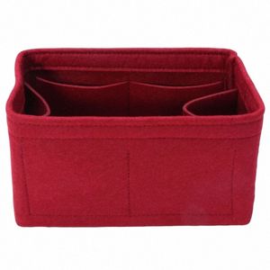 Filt Insert Bag Makeup Handbag Organizer Travel Inner Purse Portable Cosmetic Bags Storage Tote 143Z#