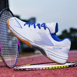 Badminton Badminton Shoes Men's Professional High Quality Athletics Non Slip Handball Tennis Sports Training Sneakers Lätt inomhus inomhus