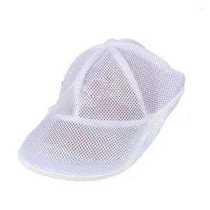 Мешки для белья, простая шляпа, защита для стирки, бейсболка, сумка для чистки, сетка для стиральной машины, 2 шт., белый, прочный