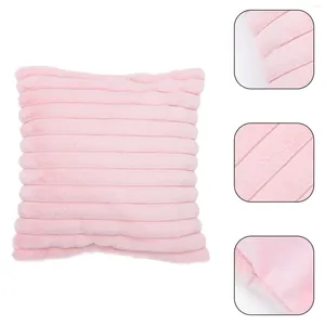 Pillow Bathroom Decorations Solid Color Cover Couch Pillowcase Simple Sofa Decorative Covers Throw