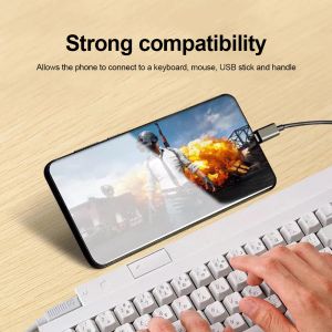 In1 Micro OTG USB Port Game Mouse Keyboard Adapter Cable för Android Tablet för Samsung Tab 4,3,2 Obs 4 S5 för Google Nexus