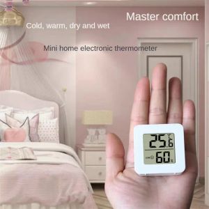 Mini Elektronik Akıllı Nem Yatak Odası Termometresi Higometre Ev İçin Higometre Kullanın Dijital Sıcaklık Nem Ölçer Enstrümanı