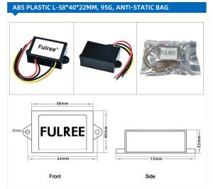 72V 60V 54V 48V 36V 24V〜12V 3A 5A 8A 10A DC DCバックカートラックバスタクシー車両ステップダウン電圧コンバーターレギュレーター48〜12