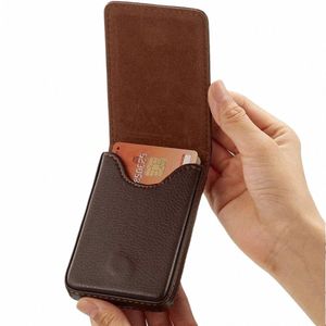 Новый держатель карты Busin Mens Mens Card Holders Magnetic привлекательная карта коробка для карты мини -кошелек мужской кредитный держатель B53F#