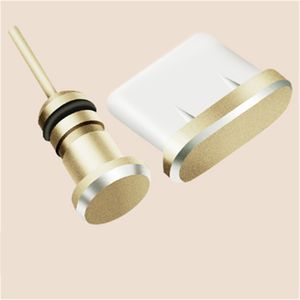 Metal Charging Port 3 5mm Earphone Jack USB Dust Plug Replacement For IPhone XS 8 7 7 6 6S Plus Mini Anti Dust Cap Stoppers