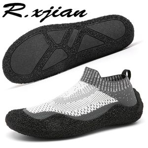 R.Xijan Men Swimming Beach Aqua Shoes Women Quick Dry Barefoot Water Sports Shoes Unisex Upstream Surfing vandring Wading Sneakers 240320