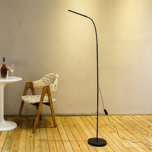Zemin lambaları Modern göz koruma LED LAMP DEMİYEBE Stand Lights Oturma Odası Çalışması Aydınlatma Fikstürü Beyaz Yürüyüş Beyaz Okuma