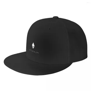 Cappellini con logo Ethereum Logo ETH Moneta Crypto Trader Minatore Regalo Cappello hip-hop in berretto da donna da uomo