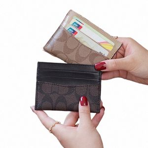 luxury Design Wallets for Women Multi-Functi Card Holder PU Leather Female Small Card Bag Short Women's Purse 50R7#