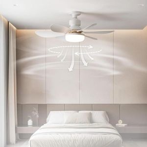 Ceiling Lights Fans With RemoteE26/27 Socket Fan LED Light 40W/30W Bulb 3 Speeds For Bedroom Kitchen Living Room