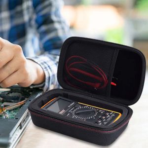 Digital Multimeter Bag with Mesh EVA Storage Case Waterproof Protective Box Convenient Multimeter Bag for Fluke F117C F17B F115C