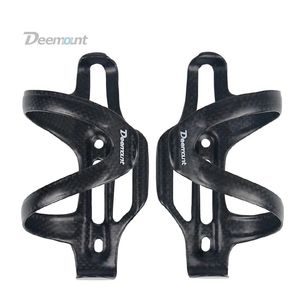 Deemount super leve 25 gramas mtb bicicleta fibra de carbono garrafa gaiola suporte para garrafa de água parafusos de aço inoxidável incluídos 240318