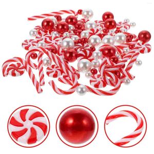 Vaser vas fyllmedel runda pärlor konstgjorda flytande prydnad plast xmas pärlor juldekor dekoration